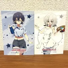 ゾンビランドサガ ミニ色紙風カード 紺野純子 水野愛 セット 入場者プレゼント ゾンビランドサガ ポップアップストア 特典ブロマイド 水野愛 紺野純子