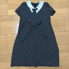 【値下げ】古着 二次会 ヴィンテージ vintage 水玉 ワンピース