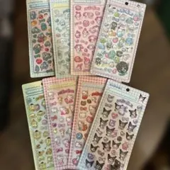 た*け様 ボンボンドロップシール 8種セット