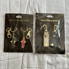 ディズニー　ペアキーチェーン