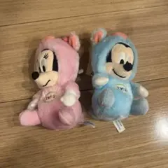ミニーマウス・ミッキーマウス ぬいぐるみセット 2019