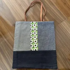 パッチワークトートバッグ