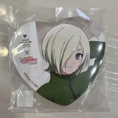 ミア•テイラー　ハート缶バッジ　ヴィラフォンテーヌ•グランド