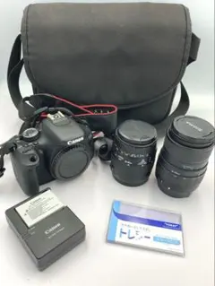 広角〜望遠まで◎憧れの一台Canon EOS Kiss X5ダブルレンズ Canon EOS Kiss X5☘️ダブルレンズ 広角〜望遠までこれ1台 Canon EOS