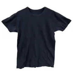 ヘインズ　メンズTシャツ　黒　M　シンプル　部屋着　夏服　USA古着【3556】