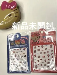 日焼けキティ❤️ネイルシール2セット