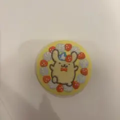ポムポムプリン 刺繍缶バッジ