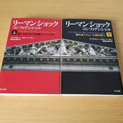 h-100 リーマン・ショック・コンフィデンシャル 上下 セット 文庫