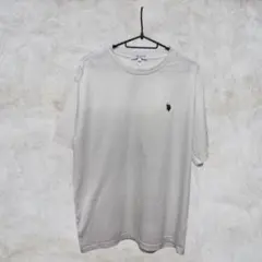 U.S. POLO ASSN. ホワイト Tシャツ Lサイズ