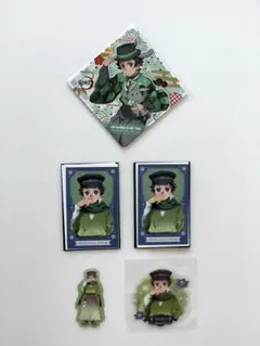 鬼滅の刃　AGF チェキ　ステッカー　to go 卯年　コースター　竈門炭治郎