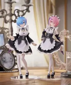 【新品】リゼロ POP UP PARADE レム＆ラム L size フィギュア