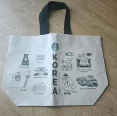 韓国限定 スターバックス リユーザブルバッグ Lサイズ スタバ コリア