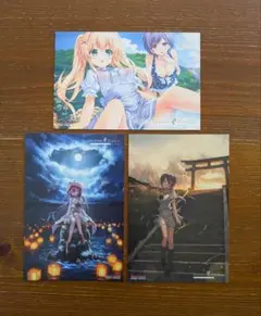 【未開封・40枚】　Summer Pockets　ポストカード　イラストカード 2025年最新】Summer Pockets ポストカードの人気アイテム - メルカリ