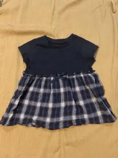 新品未使用　コムサイズム　ベビーワンピース　80〜90