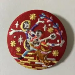 Disney Characters 刺繍缶バッジ　映画リメンバー・ミー