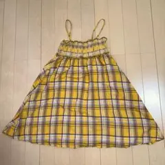 キャミソールワンピース　135サイズ　Green label Relaxing