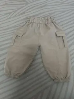 ベージュ カーゴパンツ 90cm