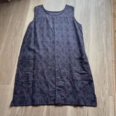 大島紬ノースリーブ チュニック