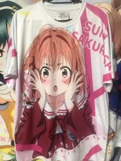 まちカドまぞく 吉田優子&千代田桃 フルグラフィックTシャツ 美少女