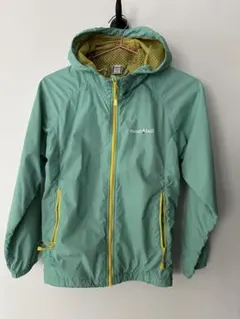 mont-bell ライトシェルパーカ　 サイズ140 ミントグリーン