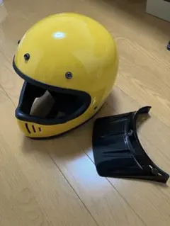 バイクヘルメット　ダムトラックス　ブラスター　イエロー　バイザー付きのサムネイル