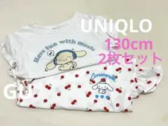 UNIQLO UT GU シナモロール Tシャツ キッズ 130cm 2枚セット