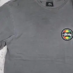 STUSSY ステューシー ラスタクラウン フェード Tシャツ メキシコ製