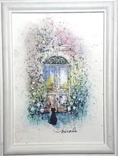 絵画 ★ぷうあ様専用★ 夢いろの風景 896 オイルパステル