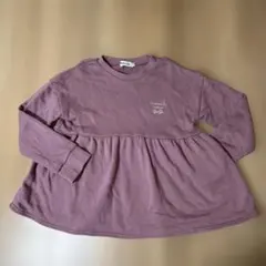 Noeil aime BeBe ペプラムトレーナー 130