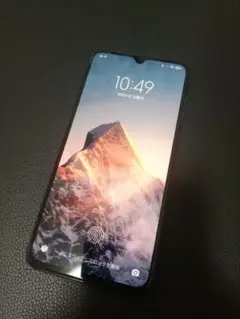 Xiaomi Mi9 ブラック 画面割れ ジャンク