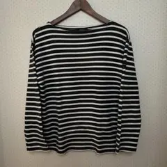 SAINT JAMES ブラックボーダー　バスクシャツ　Sサイズ