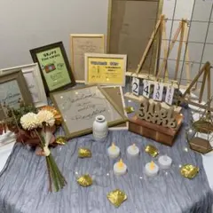 結婚式　ウェルカムスペース・受付セット