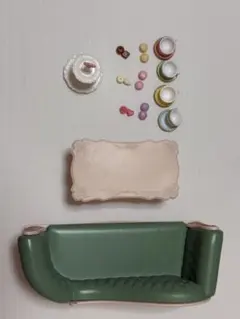 シルバニア　カールミミネコファミリー 付属品 家具 テーブル