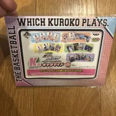 黒子のバスケ キャラクターカード 4枚セット　一番くじ　K賞