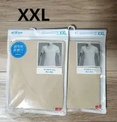ユニクロ エアリズム マイクロメッシュVネック XXL