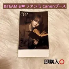 &TEAM NICHOLAS ファンミ &❤︎ Canonブース ステッカー　限定