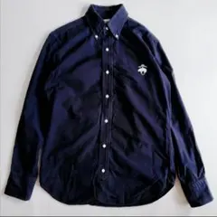 3*t様 ブルックスブラザーズ オックスフォード長袖ボタンダウンシャツ ネイビー