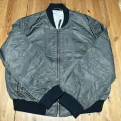 ZARA BASIC MA-1ジャケット Lサイズ カーキ