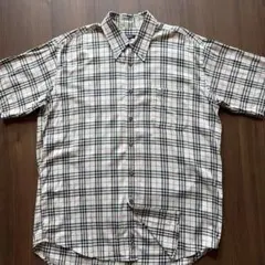 BURBERRY チェック柄 半袖シャツ M