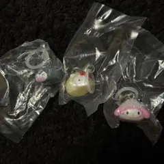 サンリオ めじるしアクセサリー なりきりまん 3点　キティー　クロミ　マイメロ