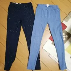 ギャップ GAP キッズ パンツ レギンス２本セット サイズ８歳前後