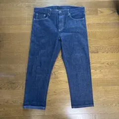 UNIQLO JEANS ユニクロ ダークブルー ストレートデニム　XLサイズ