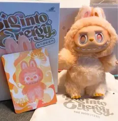 黄色ピンク専用　LOYALTY ラブブ 正規 Big into Energy LABUBU LOYALTY 黄色 ピンク ラブブ