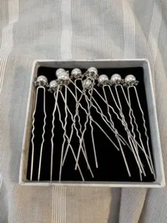 パールヘアピン　結婚式や発表会