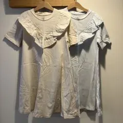 H&M エイチアンドエム　ワンピース　120 2色セット