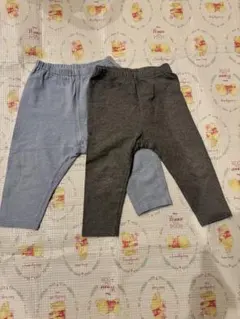ユニクロ レギンス 2枚セット 80㎝