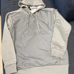 ゆ*た様 adidas グレー パーカー Lサイズ