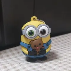 ミニオンズ　ボブ　ティム　ラバーマスコット　ボールチェーン付き