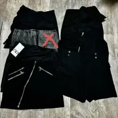 お買い得　黒　スカート　ショートパンツ　ZARAなど 6点　S まとめ売り