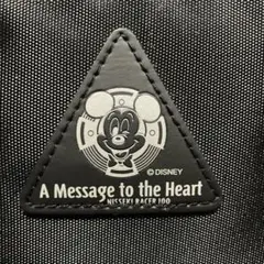 ミッキーマウス　ボックス型カバン　黒　新品　未使用